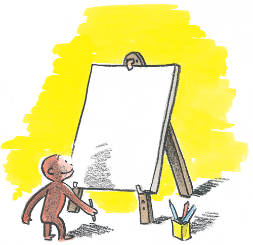 Curious George Art Assets